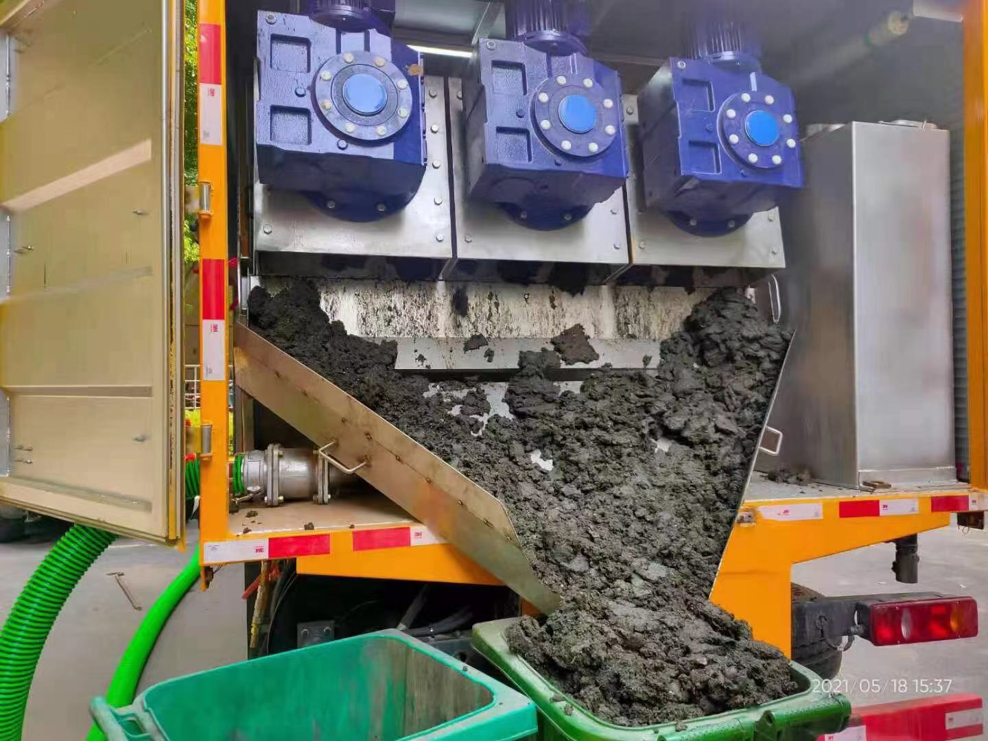 巨野化粪池清掏城市维护站-泥浆净化干湿分离处理